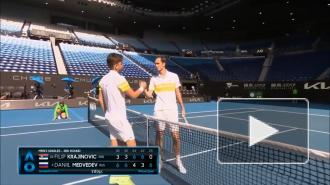 Даниил Медведев вышел в четвертый круг Australian Open