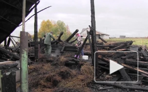 Сотрудники полиции спасли из горящего дома пожилую пару в Удмуртии