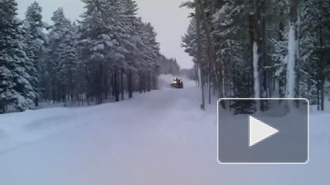 Уборка снега: не спеша, по-фински