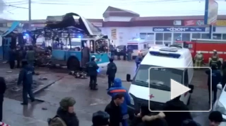 Фото и видео взрыва троллейбуса в Волгограде публикуют СМИ