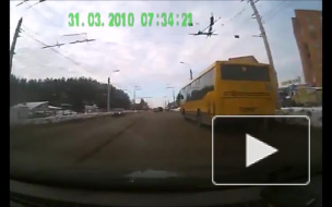 Автобус сбил ребёнка в Ижевске.