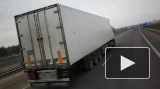 В Ленинградской области пропал грузовик с мясом