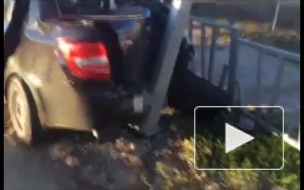 Появилось видео с места жуткого ДТП под Минеральными Водами, где погибла маленькая девочка