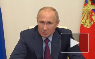 Путин назвал недопустимым приукрашивание ситуации с коронавирусом в регионах