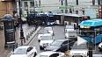Видео: в центре Петербурга столкнулись автобус и троллей...