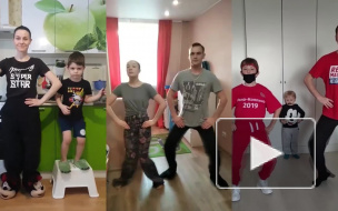 Петербургский ансамбль песни и пляски ЗВО презентовал клип "Сидим дома"