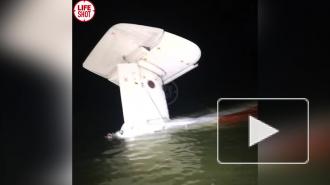 В Калининградской области начали поднимать из воды разбившийся Ка-32