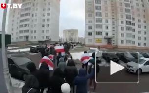 В Минске оппоненты власти вышли на локальные митинги