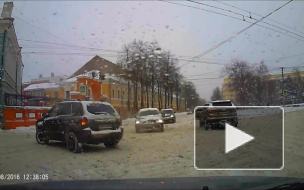 Мелкое ДТП в Ярославле.