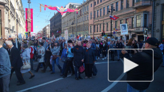 "Бессмертный полк" в Петербурге: репортаж Piter.tv