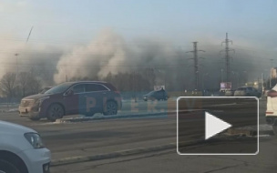 Крыша СКК "Петербургский" неожиданно рухнула