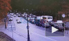 "Мерседес" вовлек в ДТП на Каменноостровском сразу четыре автомобиля