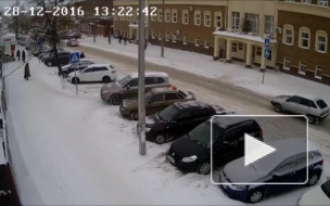Небольшое ДТП с автобусом.