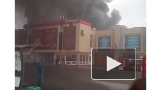 В Екатеринбурге загорелся автовокзал