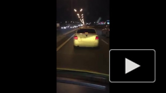 В Москве водитель иномарки пытался спровацирывать ДТП со скорой