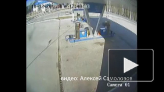 Появилось видео смертельного ДТП под Тюменью: два грузовика смяли легковушку