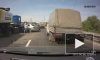 Грузовик врезался в 10 автомобилей на мосту в Нижнем Новгороде