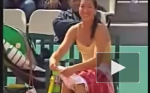 Теннисистка Янкович сменила трусики прямо во время матча