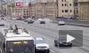На мосту Александра Невского произошло массовое ДТП
