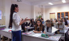 В Петербурге работает лучший учитель истории в России. Она обучает детей с помощью монет