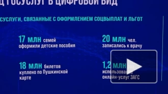 Порядка 2 млн заявлений на единое пособие подали через "Госуслуги"