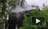 В Нижегородской области загорелся двухэтажный дом