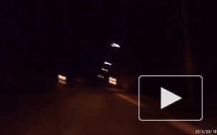 Чуть не наехал на мужика.