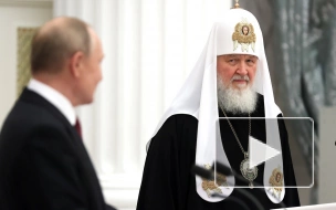 Путин наградил патриарха Кирилла орденом Святого апостола Андрея Первозванного