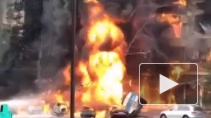 Катастрофа в Алма-Ате: горящий бензовоз поджег улицу, есть жертвы