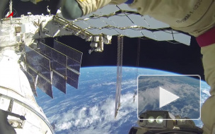 Видео: российские космонавты "прогулялись" в открытом космосе