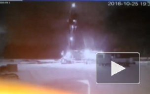 Камера засняла момент падения метеорита в Улан-Удэ