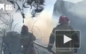 В поселке под Екатеринбургом локализовали пожар площадью 1,6 кв. метров