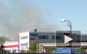 Пожар на заводе Pozis в Татарстане ликвидирован