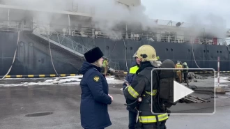 Северо-Западная транспортная прокуратура проводит проверку  после пожара на ледоколе "Ермак"