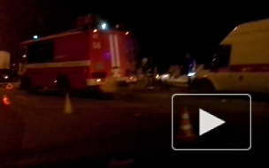 ДТП в Санкт-Петербурге: на Софийской два грузовика смяли Хендэй, на Культуры КИА насмерть сбила пешехода