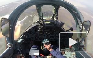 Опубликовано видео стрельб штурмовиков Су-25СМ3