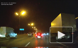 Странные манёвры МКАД.