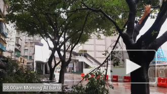 Тайфун "Хигос" обрушился на южное побережье Китая