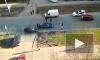 Видео: в Красногвардейском районе вне зоны пешеходного перехода сбили пенсионерку
