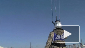 Сила ветра для сноубордистов и лыжников. Чемпионат России по сноукайтингу