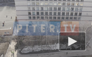 Видео с высоты: в академии имени Можайского взорвался безоболочный предмет