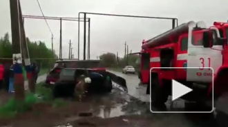 Смертельное видео из Омска: пьяный лихач на внедорожнике протаранил "ВАЗ"