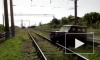 Видео: поезд в хлам разнес автомобиль на Кубани
