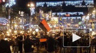 В Киеве завершилось шествие националистов в честь дня рождения Бандеры 