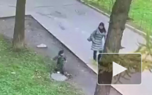 Ребенок провалился в люк на глазах у матери в Санкт-Петербурге