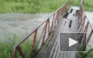 Жители затопленных Дудергофкой поселков взывают о помощи