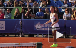 В Петербурге на Дворцовой отпраздновали Городской день тенниса