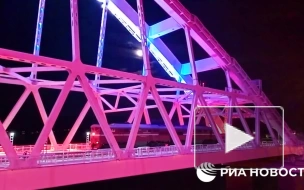 Военная техника ЮВО пересекла Крымский мост, возвращаясь с учений