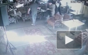 Поножовщина в ресторане на Садовой попала на видео