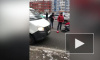В Петербурге иномарка сбила женщину с тремя детьми